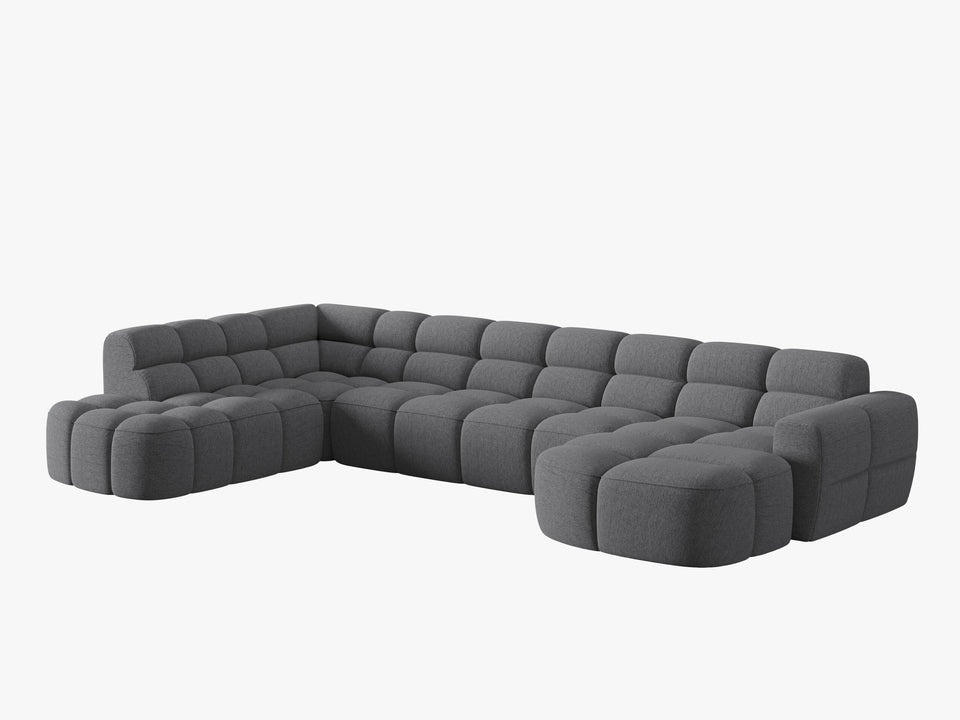 Coltar Lisa U stofa L387 cm