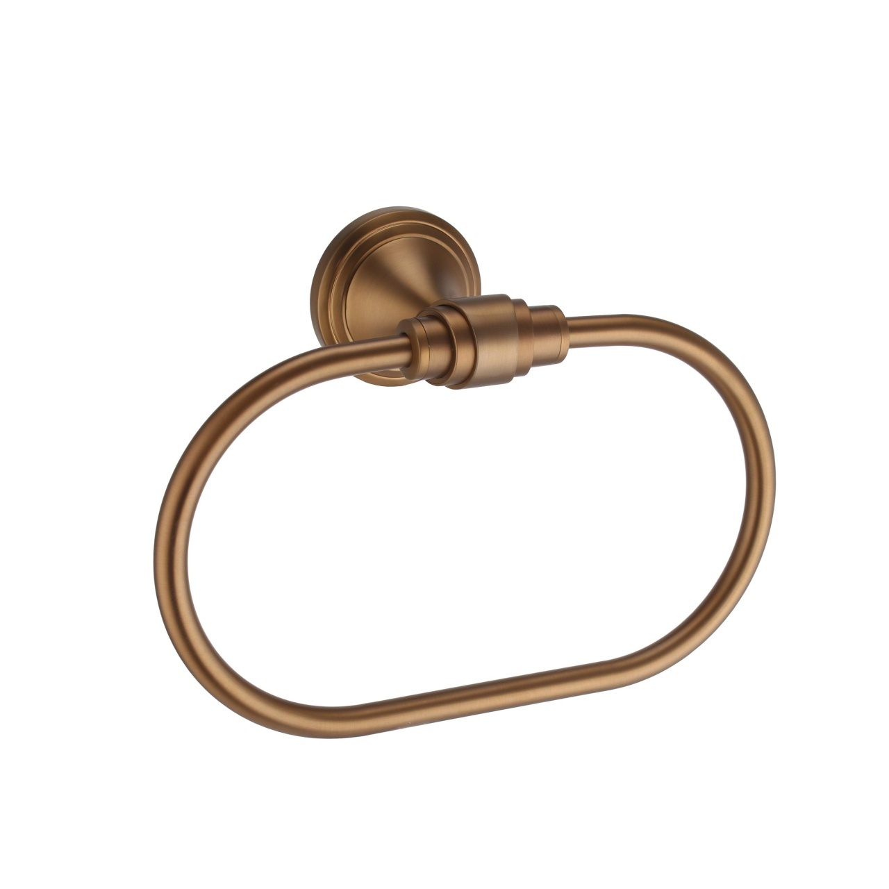 Cuier de baie Ring 16101 Brush Copper