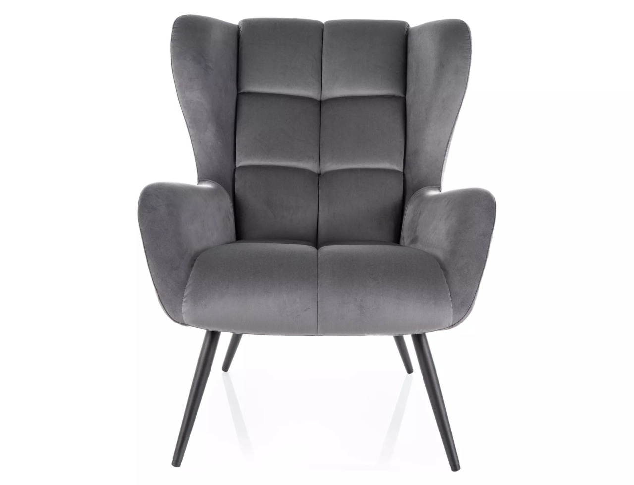 Fotoliu Louis velvet gri Blu14 - 2 | YEO