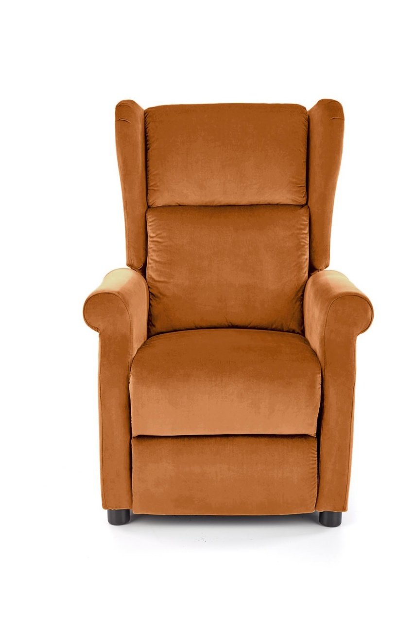 Fotoliu recliner Agustin 2 velvet cinnamon H107 cm - 3 | YEO