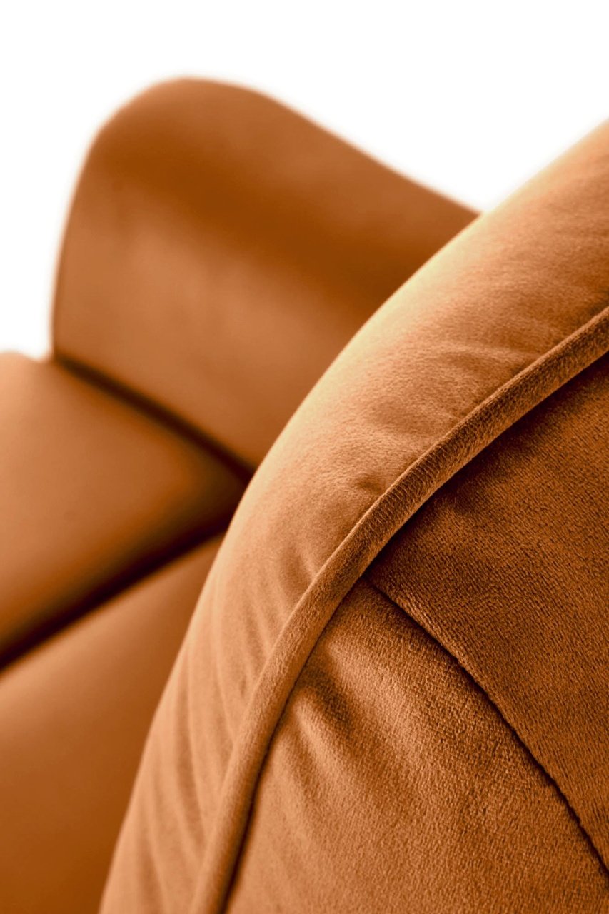 Fotoliu recliner Semir velvet cinnamon H108 cm - 2 | YEO