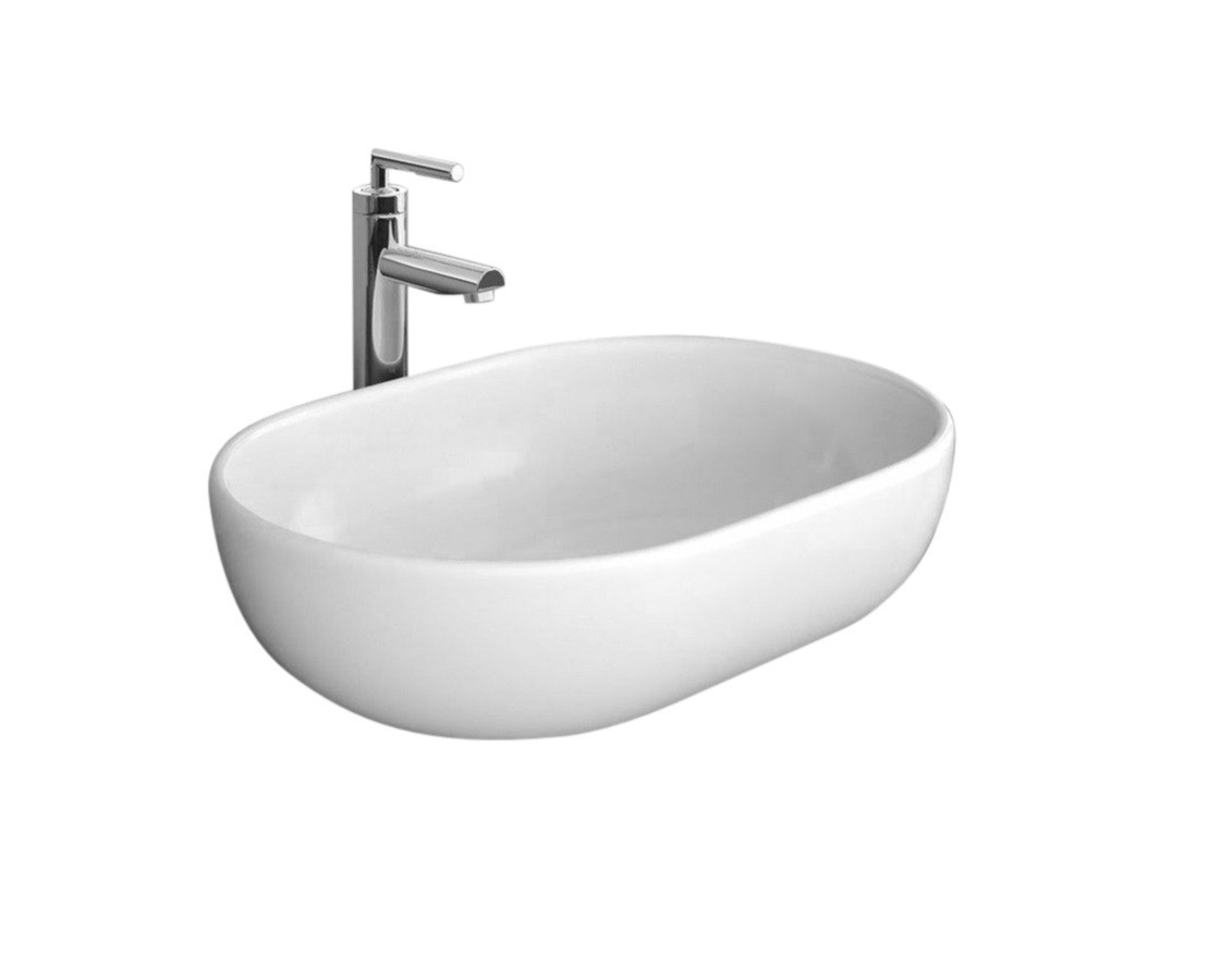 Lavoar Amelia Alb ceramica sanitara - 48 cm - 4 | YEO