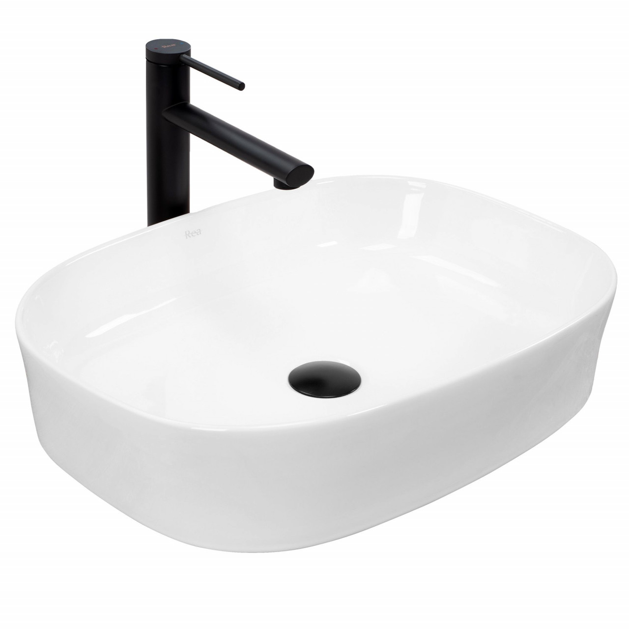 Lavoar ceramica Angie alb L52 cm