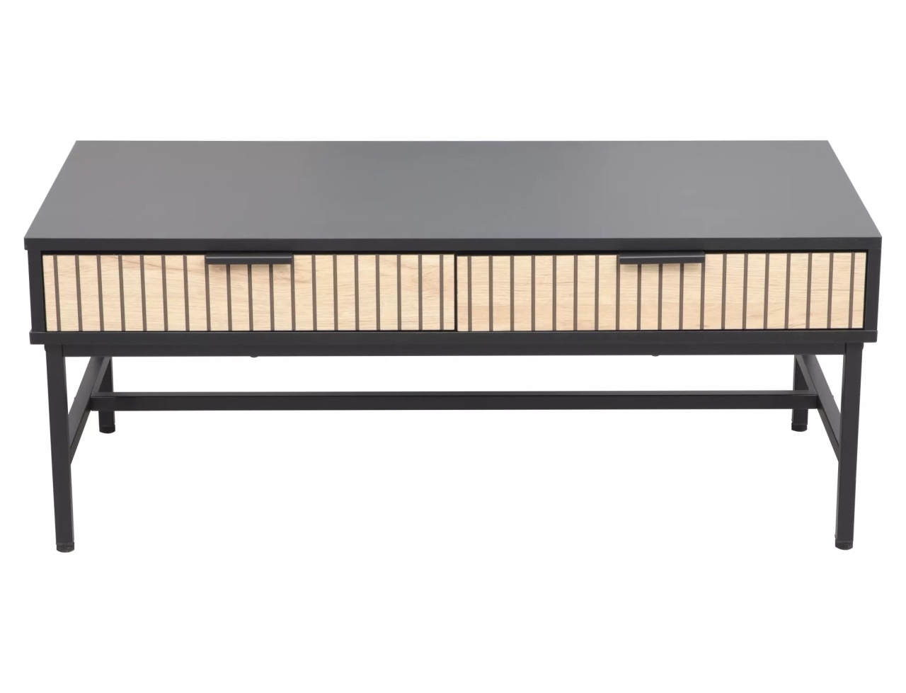 Masa de cafea Mago L1 stejar/negru mat - 3 | YEO