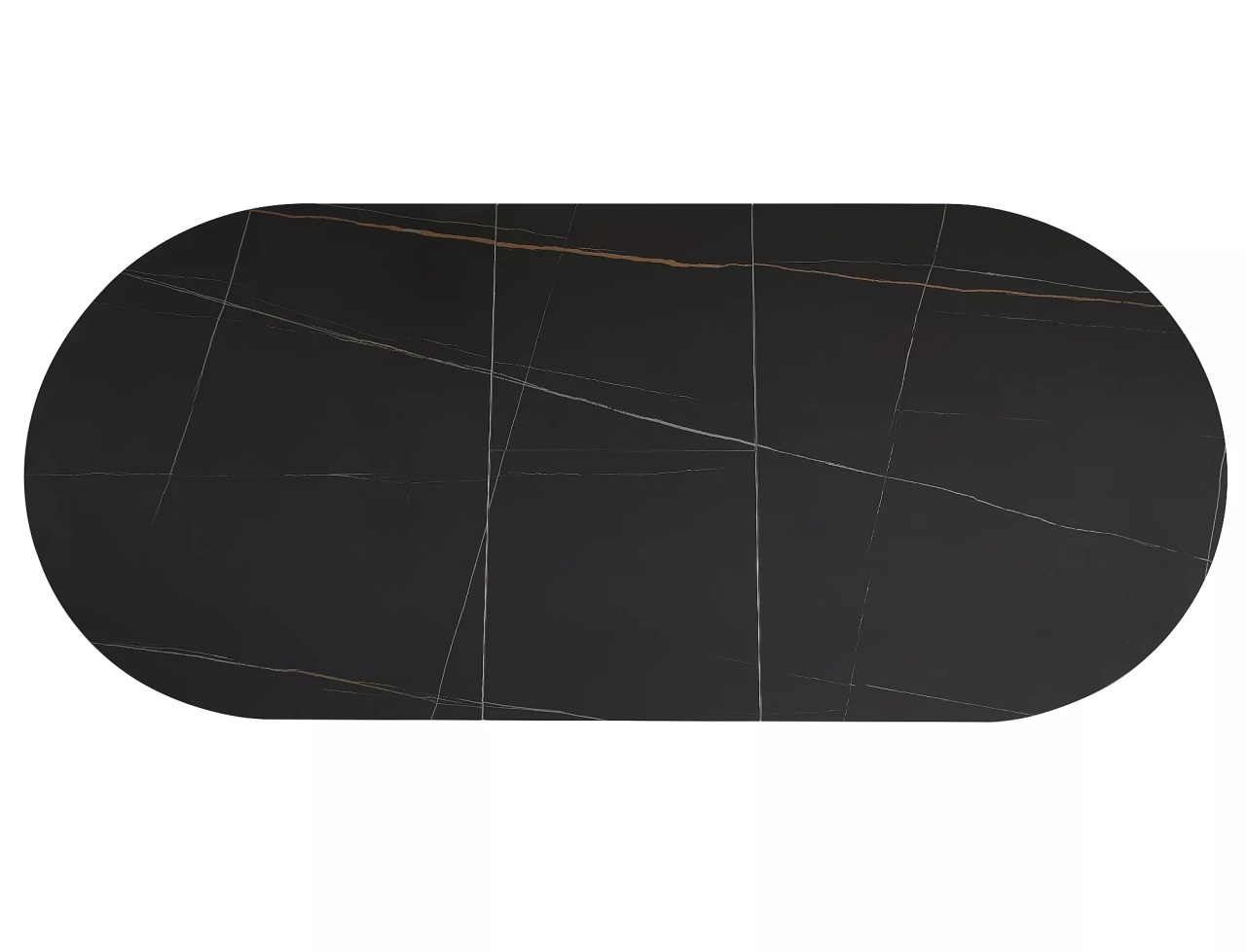 Masa extensibila Gaston Ceramic neagra L140-180xl80 cm - 1 | YEO