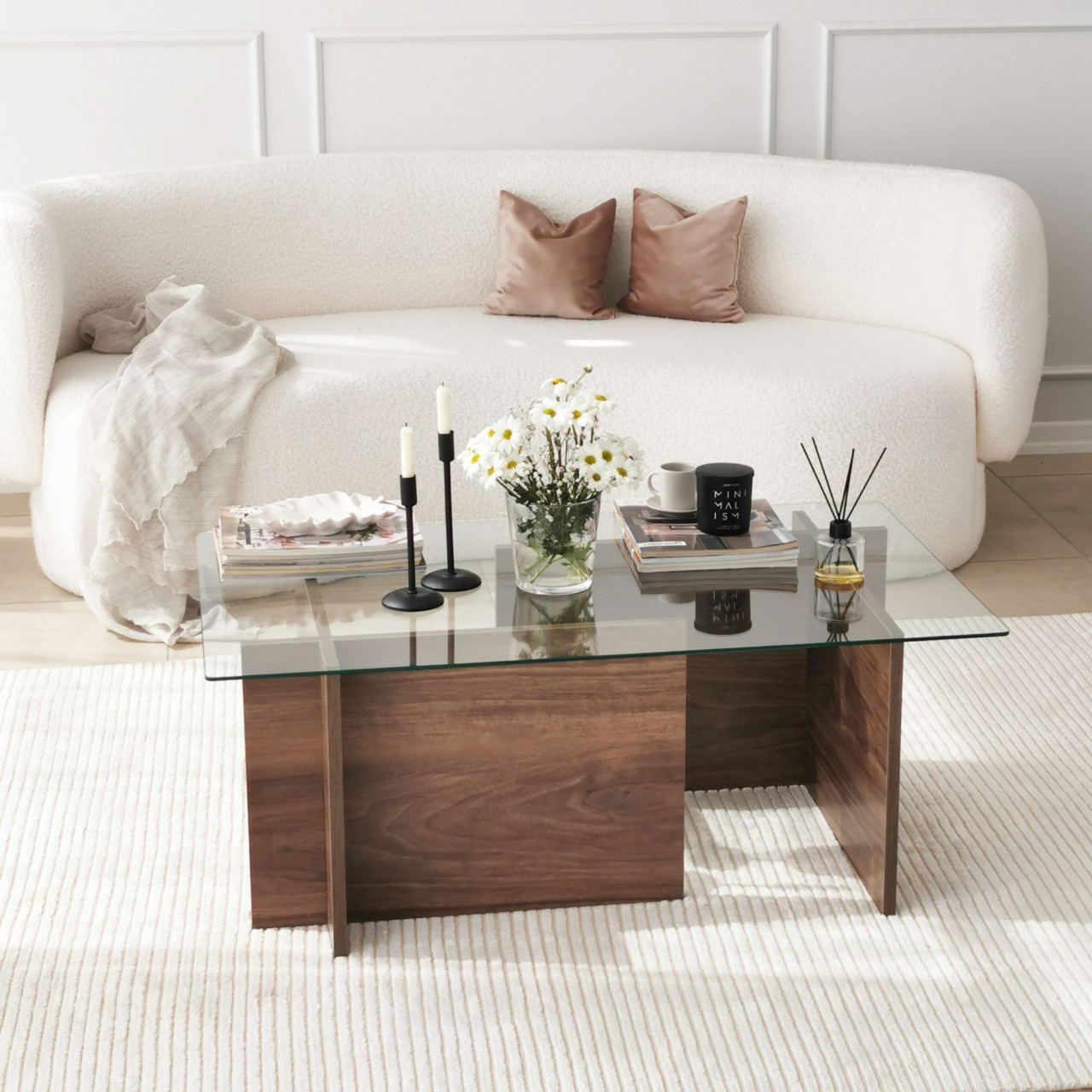 Masuta de cafea Escape - Walnut