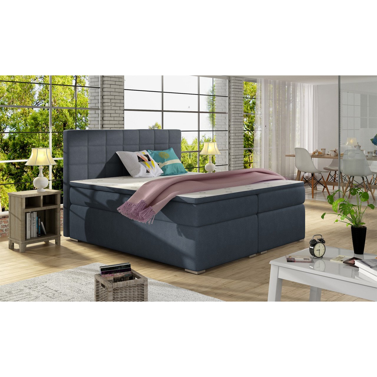 Pat boxspring Alice 140x200 cm Soro 76