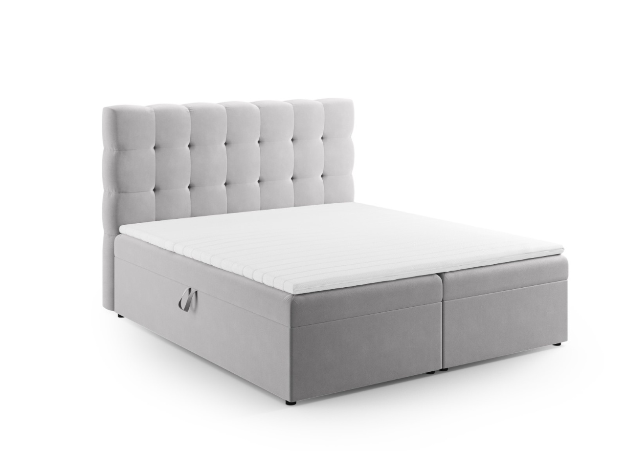 Pat boxspring Bali 140x200 cm catifea