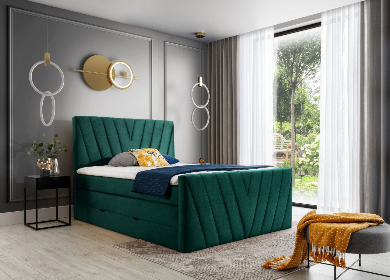 Pat boxspring Candice 160x200 cm Nube 35