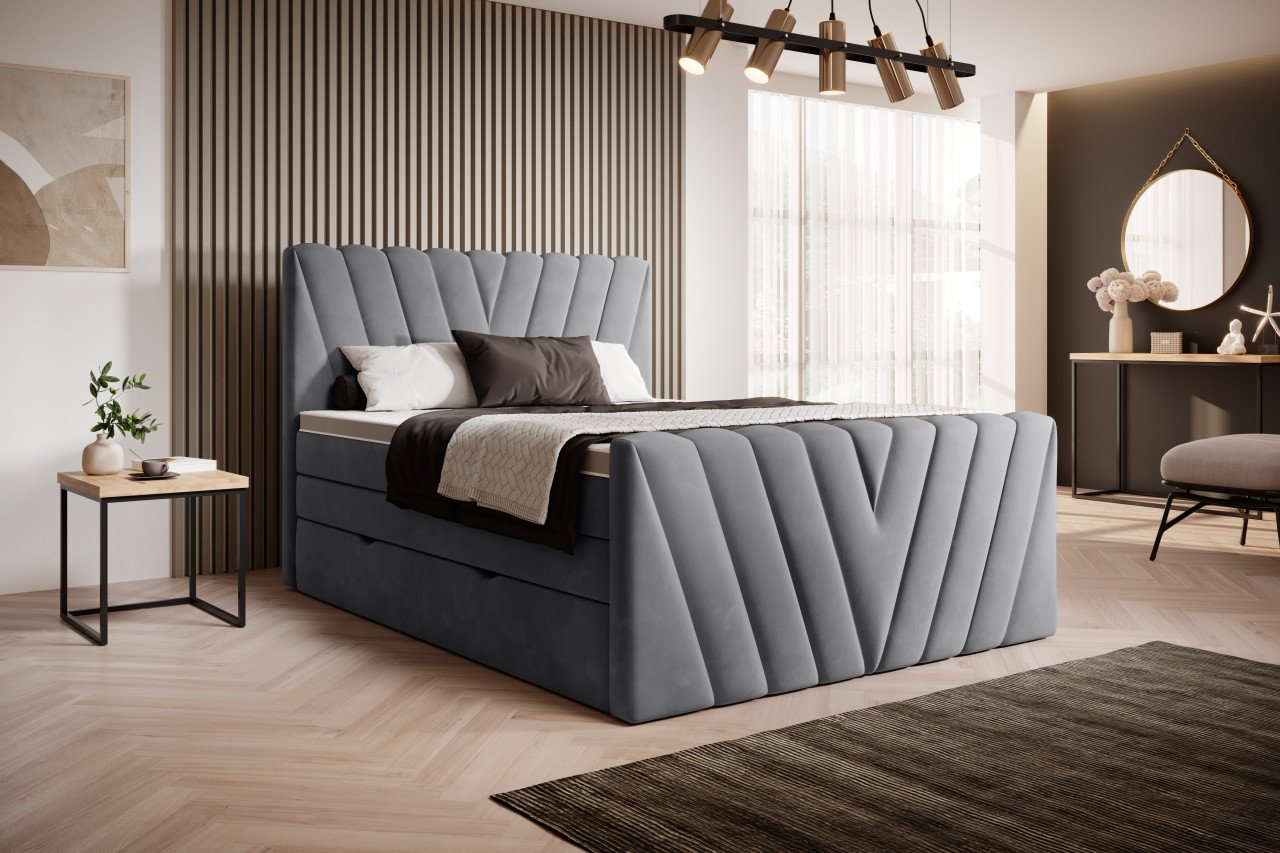 Pat boxspring Candice 160x200 cm Sola 6