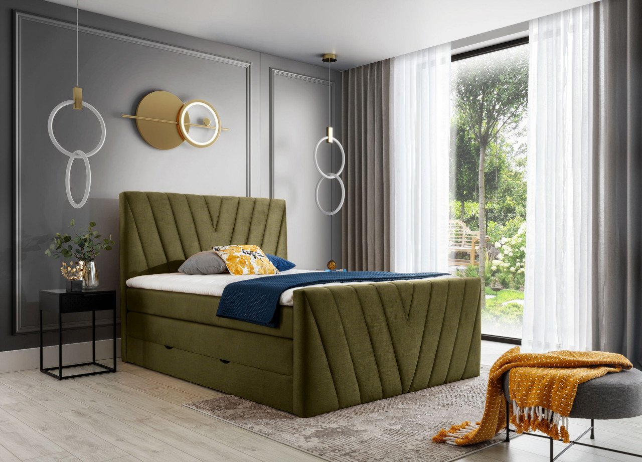 Pat boxspring Candice 180x200 cm Nube 33