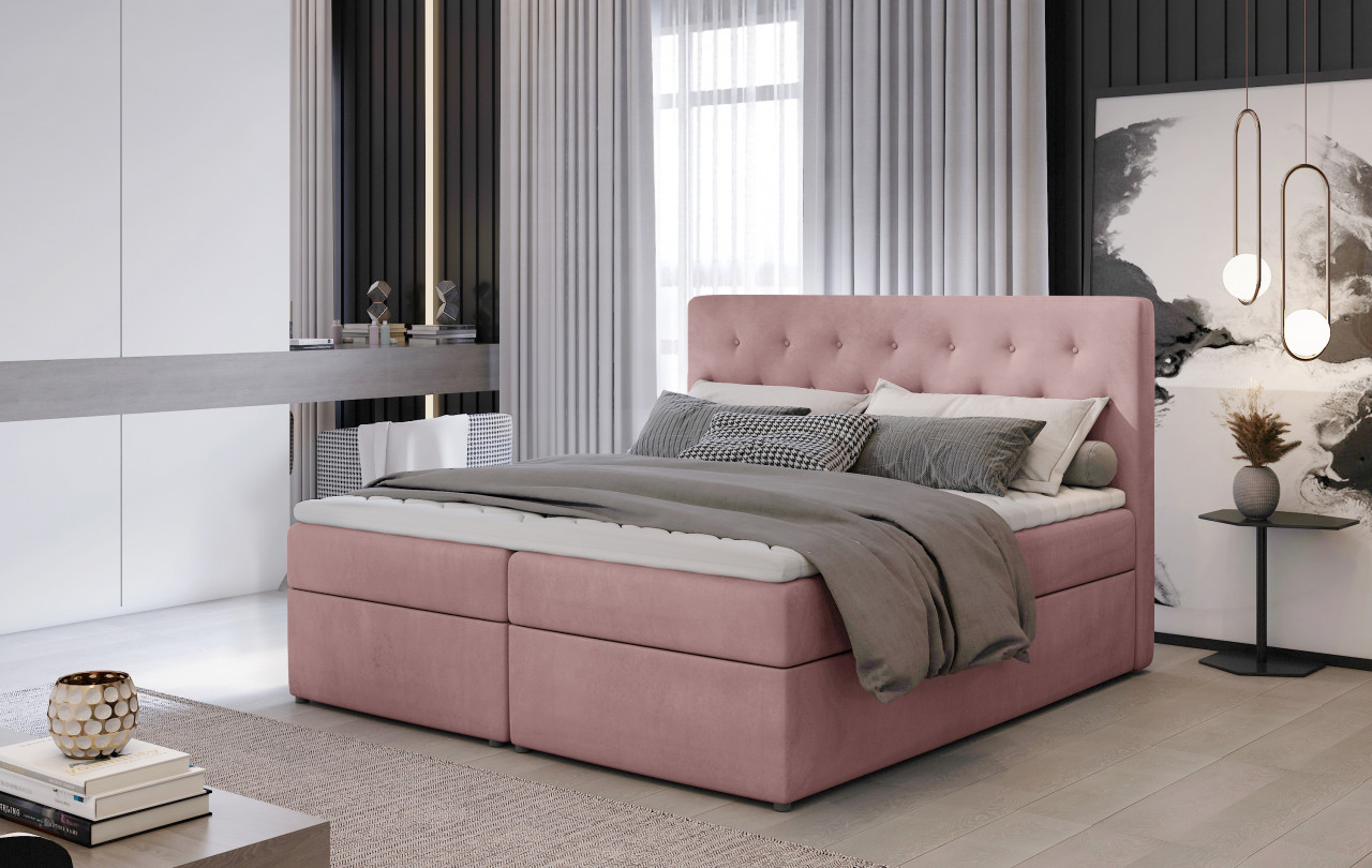 Pat boxspring Loree 140x200 cm Matvelvet 63