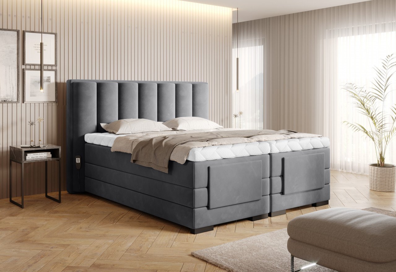 Pat boxspring Veros 140x200 cm Sola 6