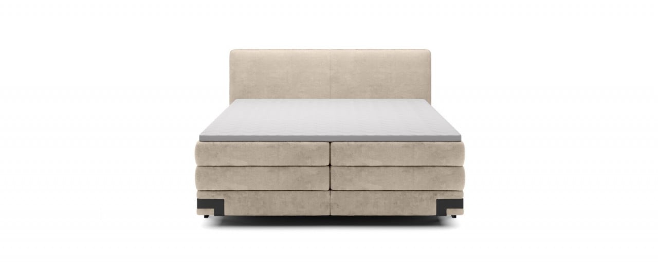 Pat tapitat boxspring Valente 140x200 cm - 4 | YEO