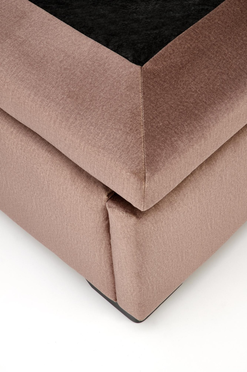 Pat tapitat Continental 2 velvet bej – 160 x 200 cm