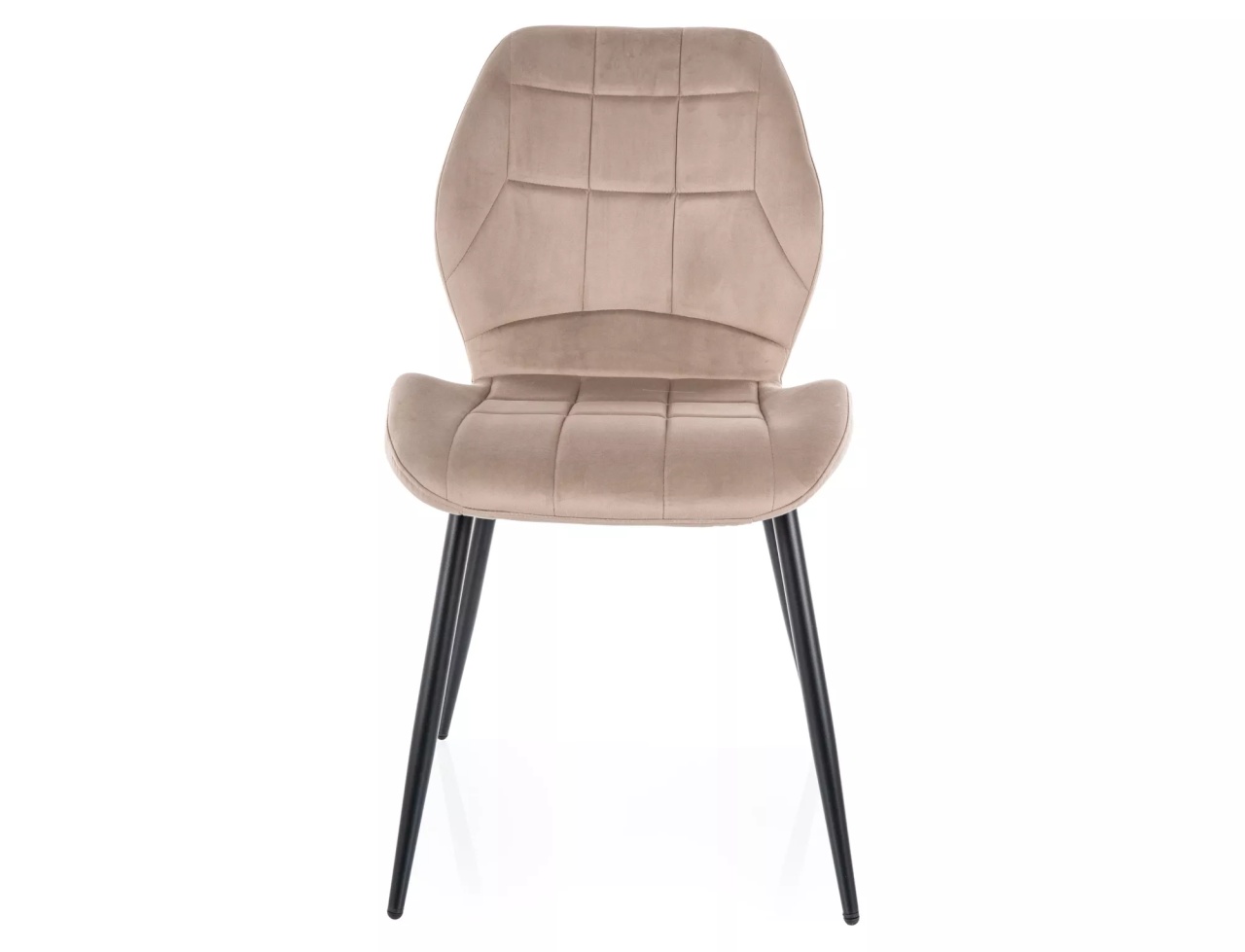 Scaun Jake velvet bej inchis/negru Blu40 - 2 | YEO