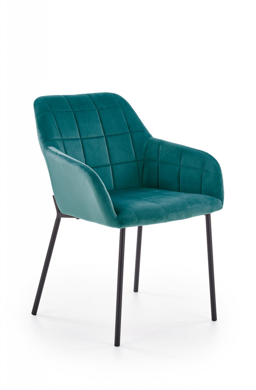 Scaun K305 velvet verde