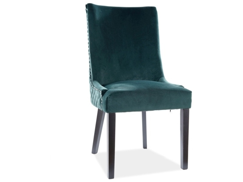 Scaun Leon Velvet Verde – 55lx45Ax99h cm