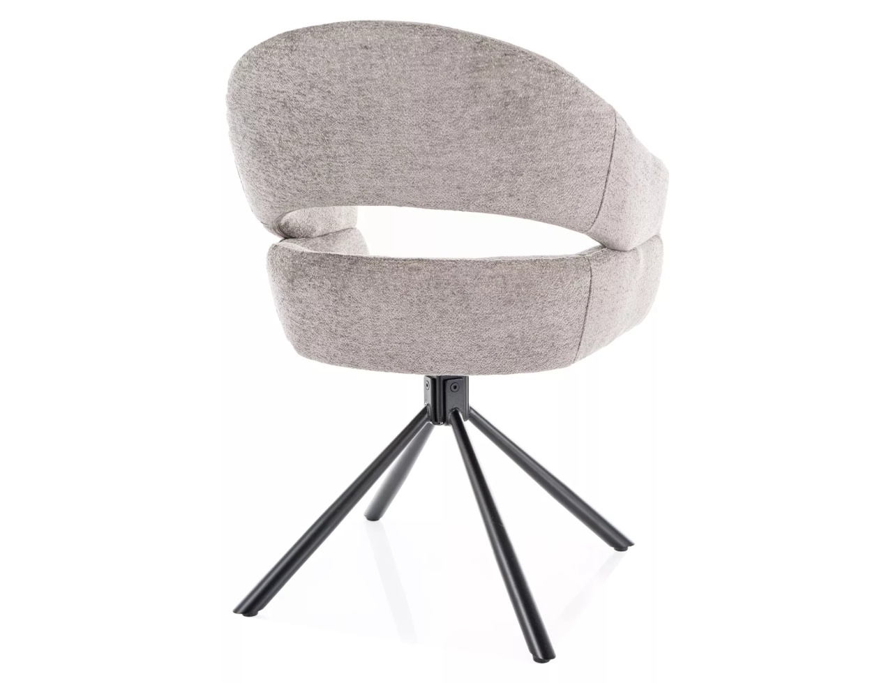 Scaun rotativ Borgo gri/negru Raven07 - 1 | YEO
