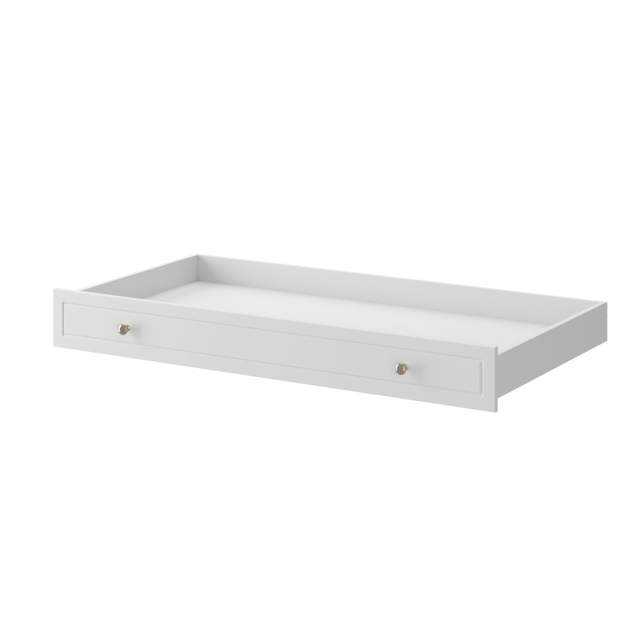 Sertar pentru pat Marylou alb 70x140 cm