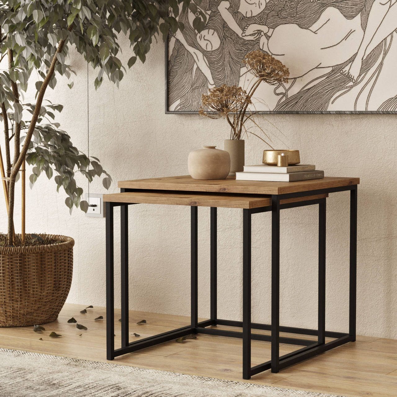 Set 2 mese de cafea VG8 - A