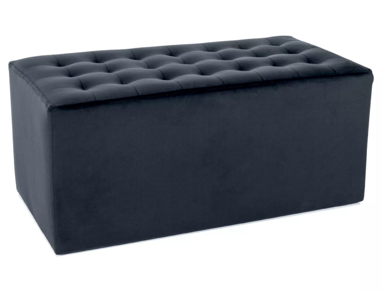 Taburet Lori 2 velvet negru Blu19