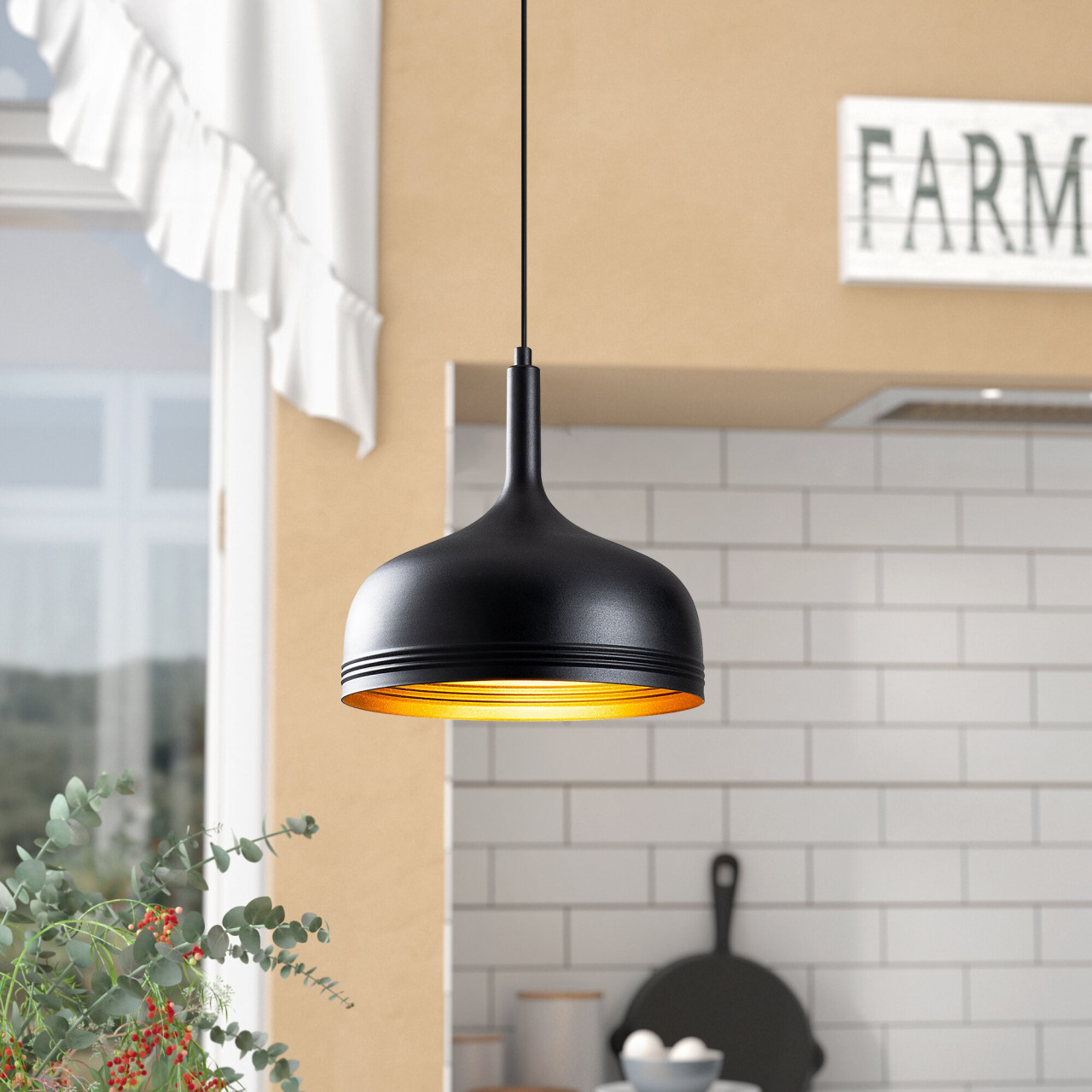 Candelabru Berceste - 187BLACK-S