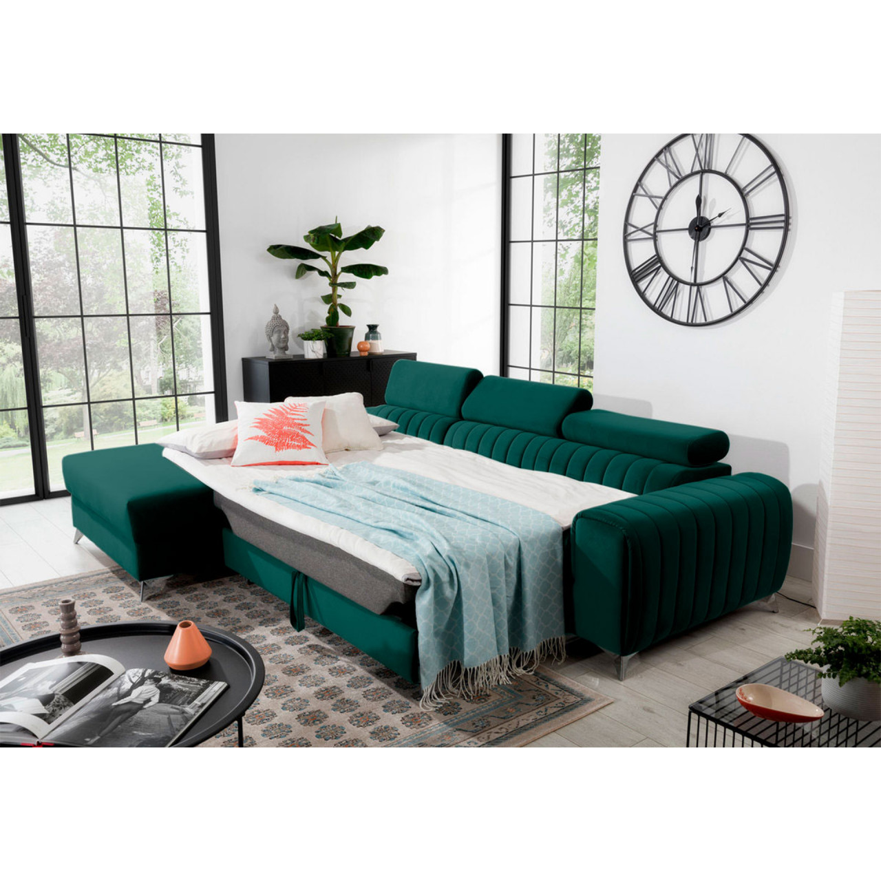 Coltar extensibil Grayson pe stanga Velvetmat 38 - 3 | YEO