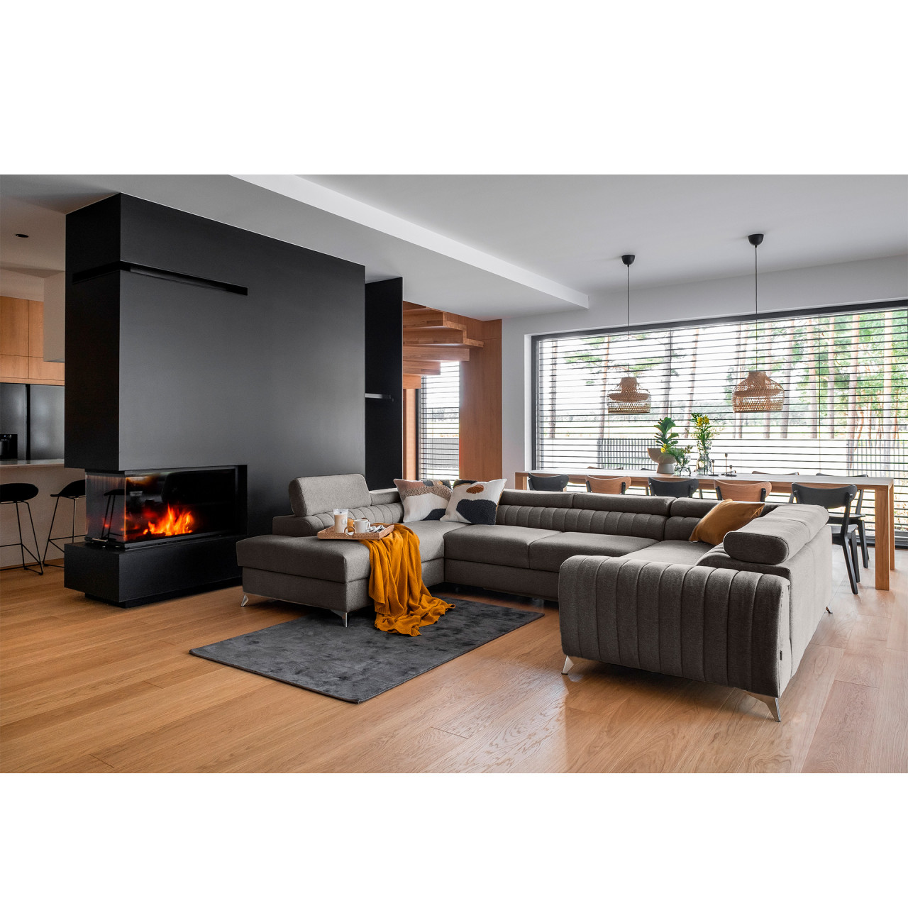 Coltar extensibil Louis pe stanga Flores 4 - 3 | YEO