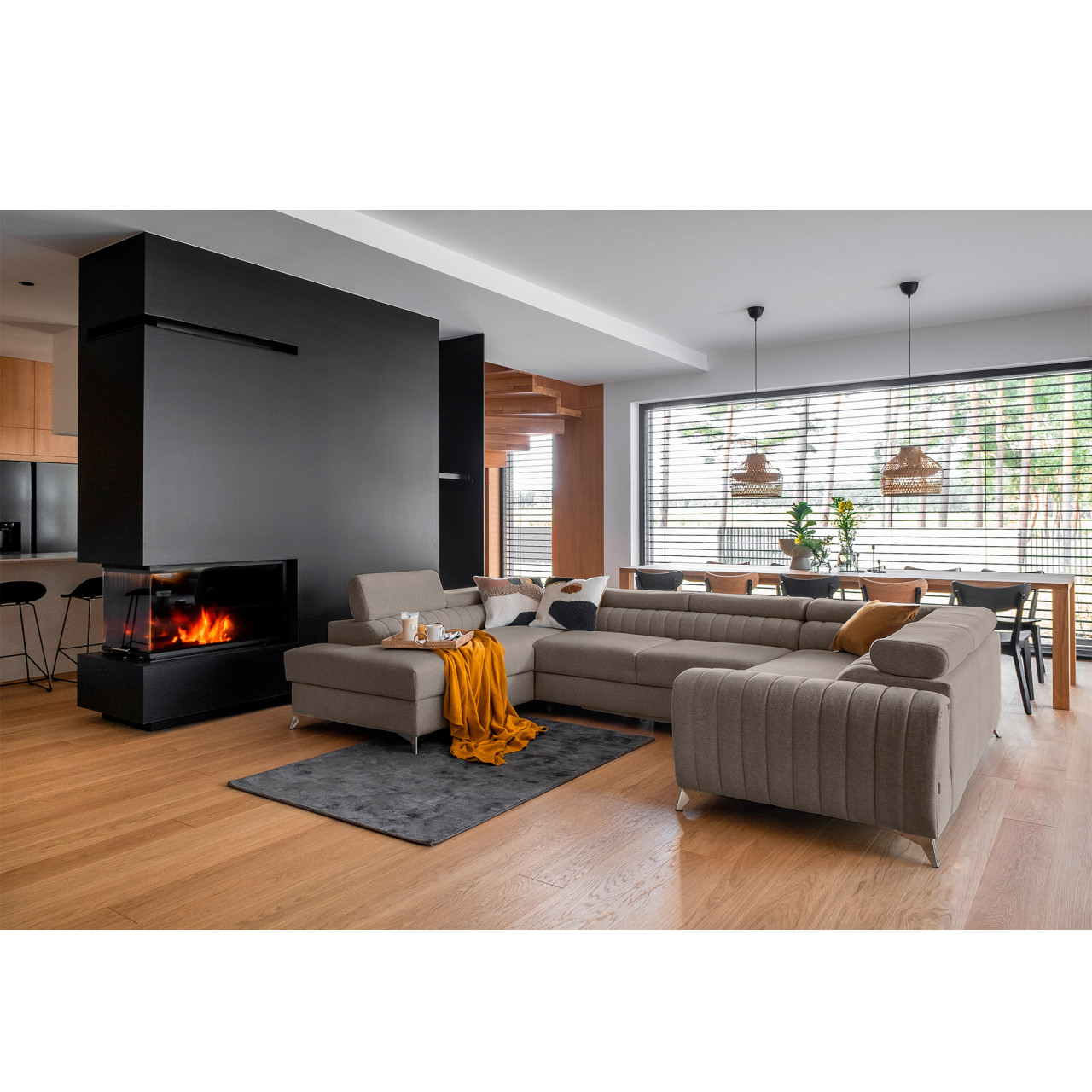 Coltar extensibil Louis pe stanga Poco 7 - 2 | YEO