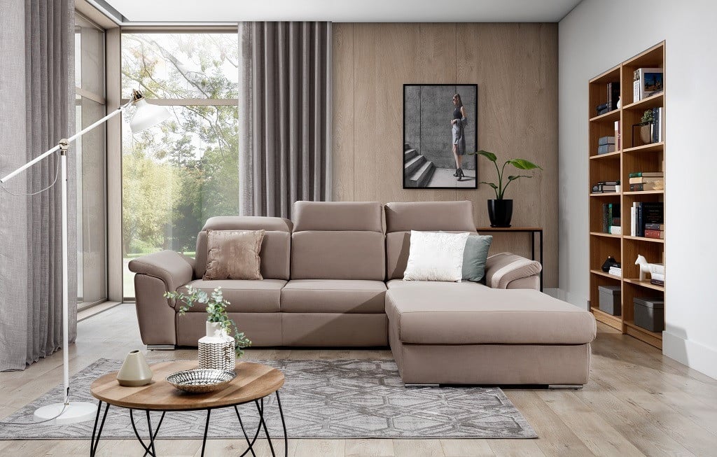 Coltar living extensibil Trevisco – L272 x l216 x h100 cm - 3 | YEO