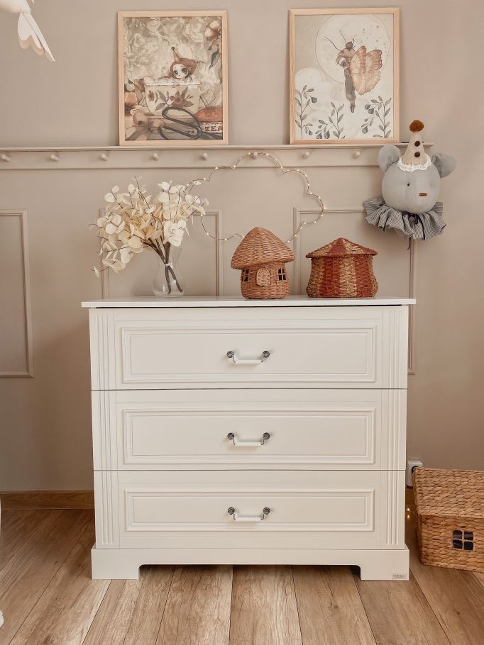 Comoda eleganta Ines alba L102 cm - 1 | YEO