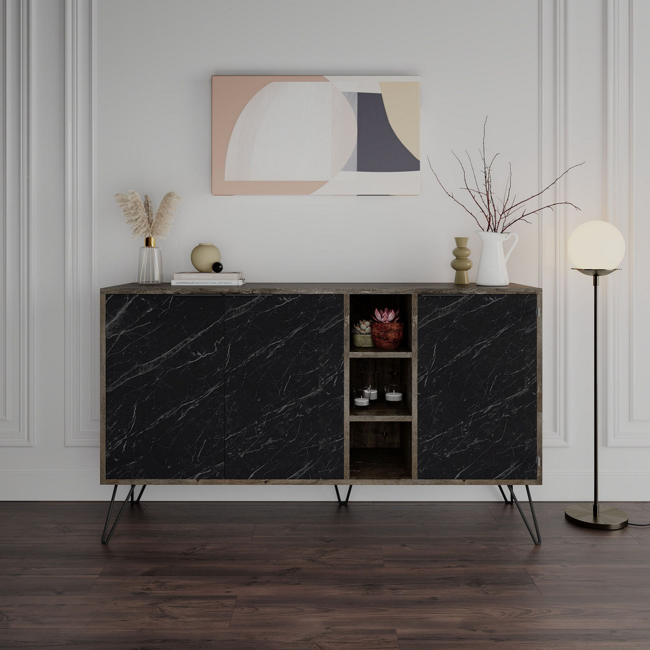 Consola Clara maro inchis L142 cm - H83 cm
