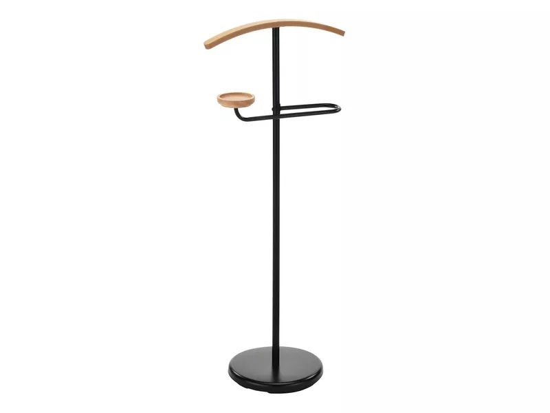 Cuier Albin negru/fag H105 cm