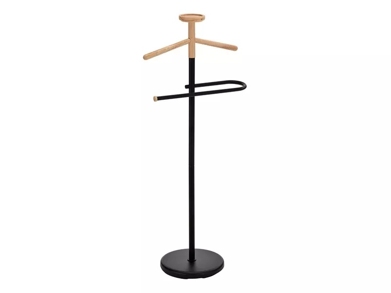 Cuier Lugo negru/fag H110 cm