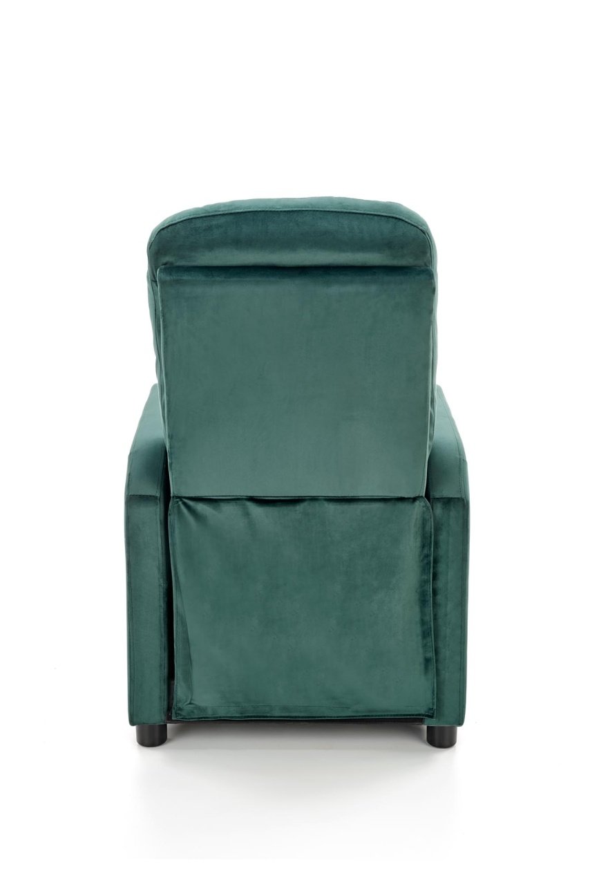 Fotoliu recliner Felipe 2 velvet verde H103 cm - 4 | YEO