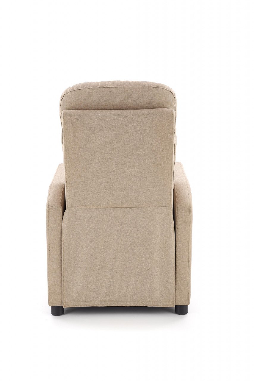 Fotoliu recliner Felipe stofa bej H103 cm - 3 | YEO