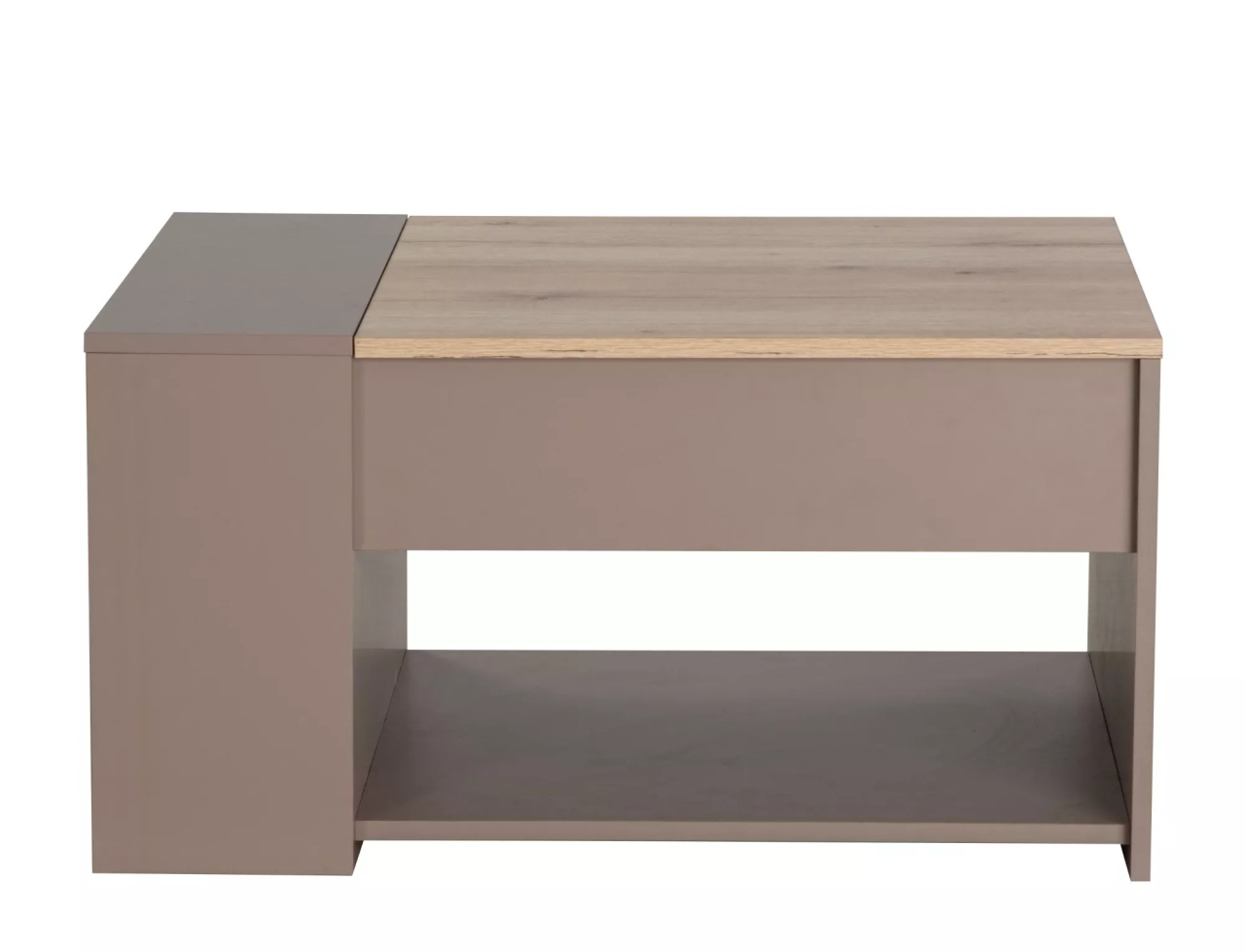 Masa de cafea Drop stejar/bej 80x60 cm - 1 | YEO