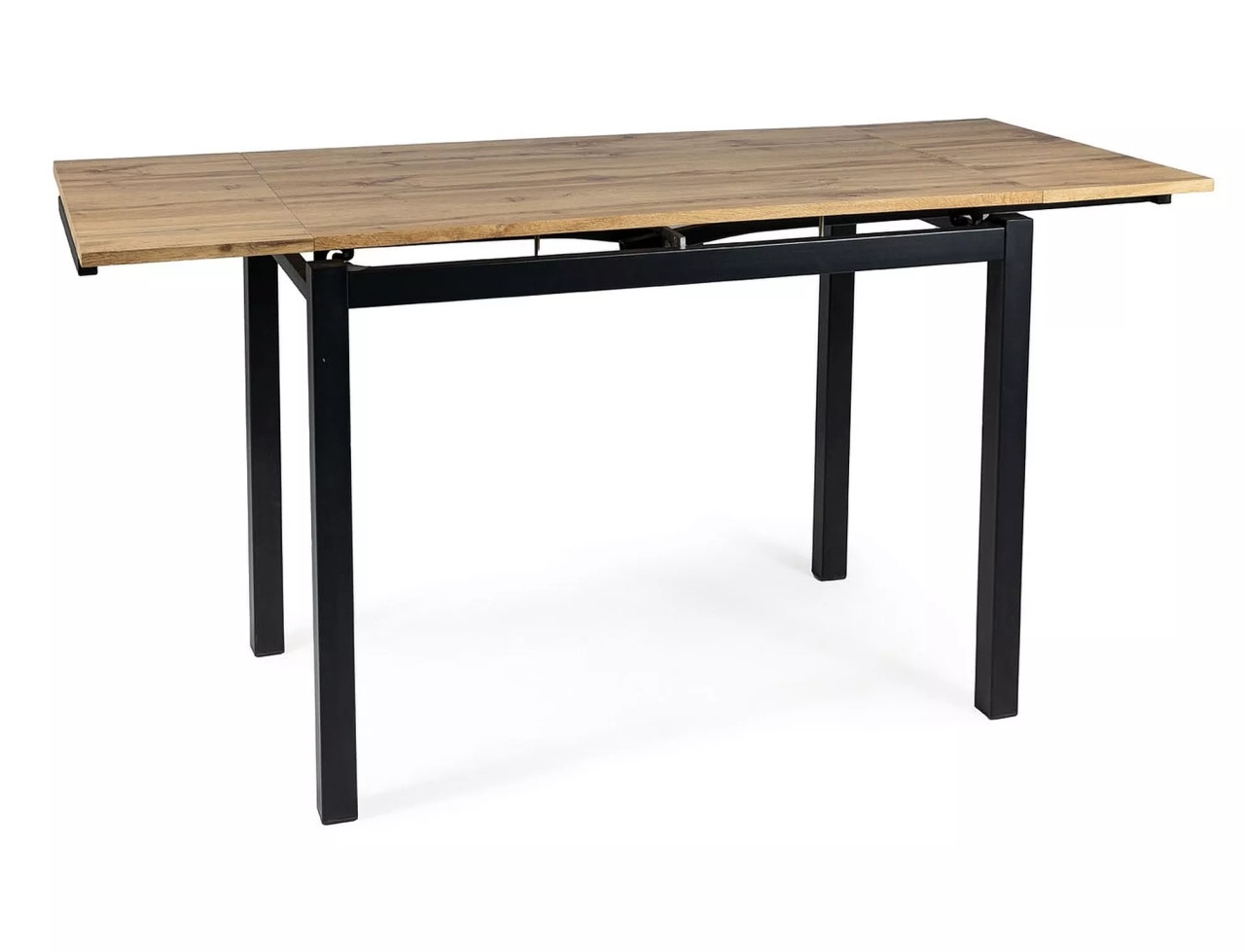 Masa extensibila GD-017 stejar artizan/negru mat L110-170xl74 cm