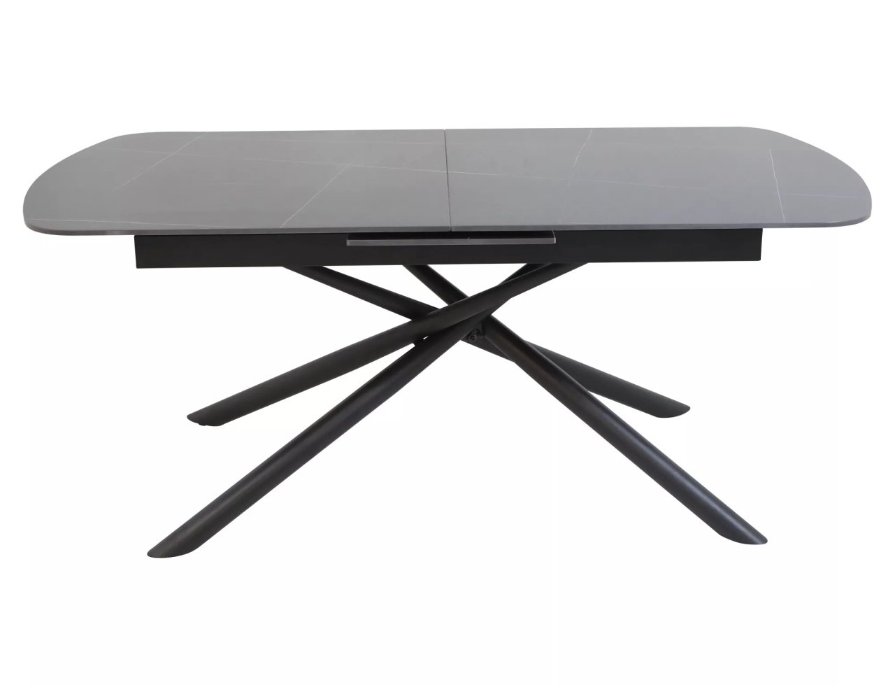 Masa extensibila Vector neagra L160(200)x90 cm