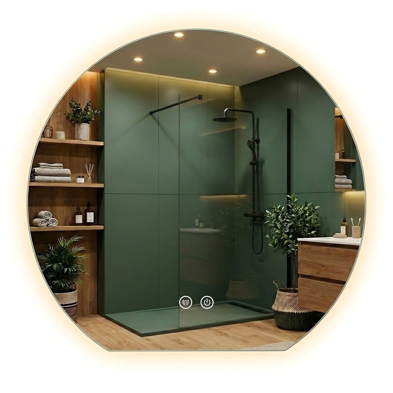 Oglindă LED 100cm Fabio