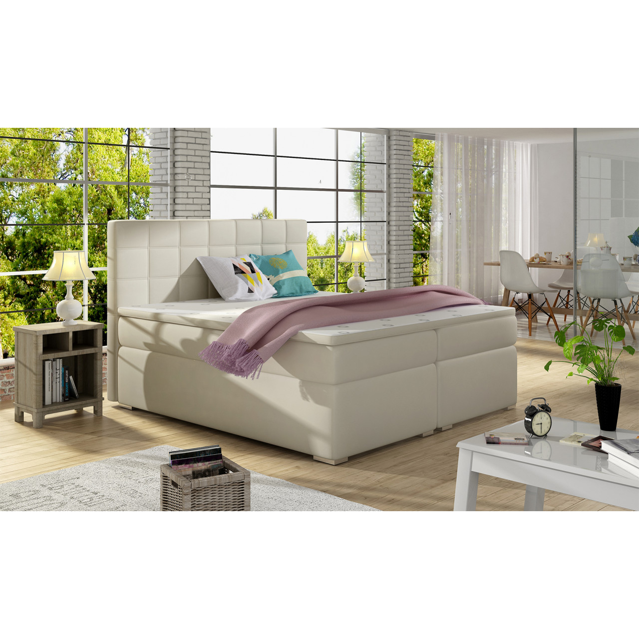 Pat boxspring Alice 140x200 cm Soft 33