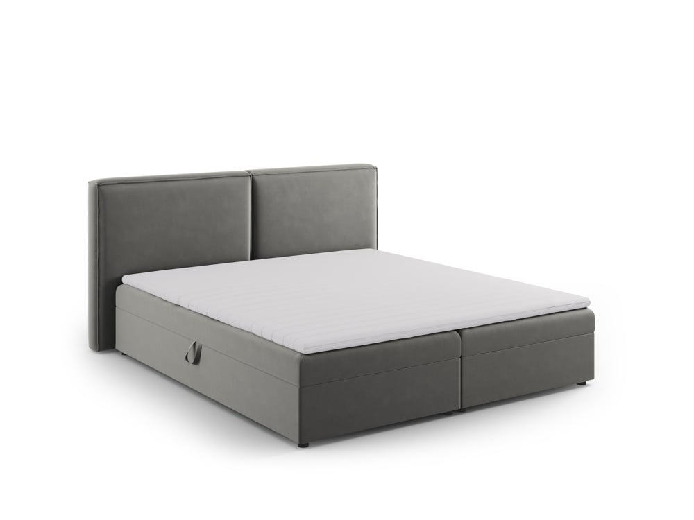 Pat boxspring Arendal 160x200 cm catifea - 4 | YEO