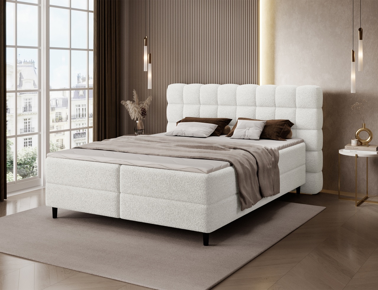 Pat boxspring Camma 180x200 cm Calmora 18