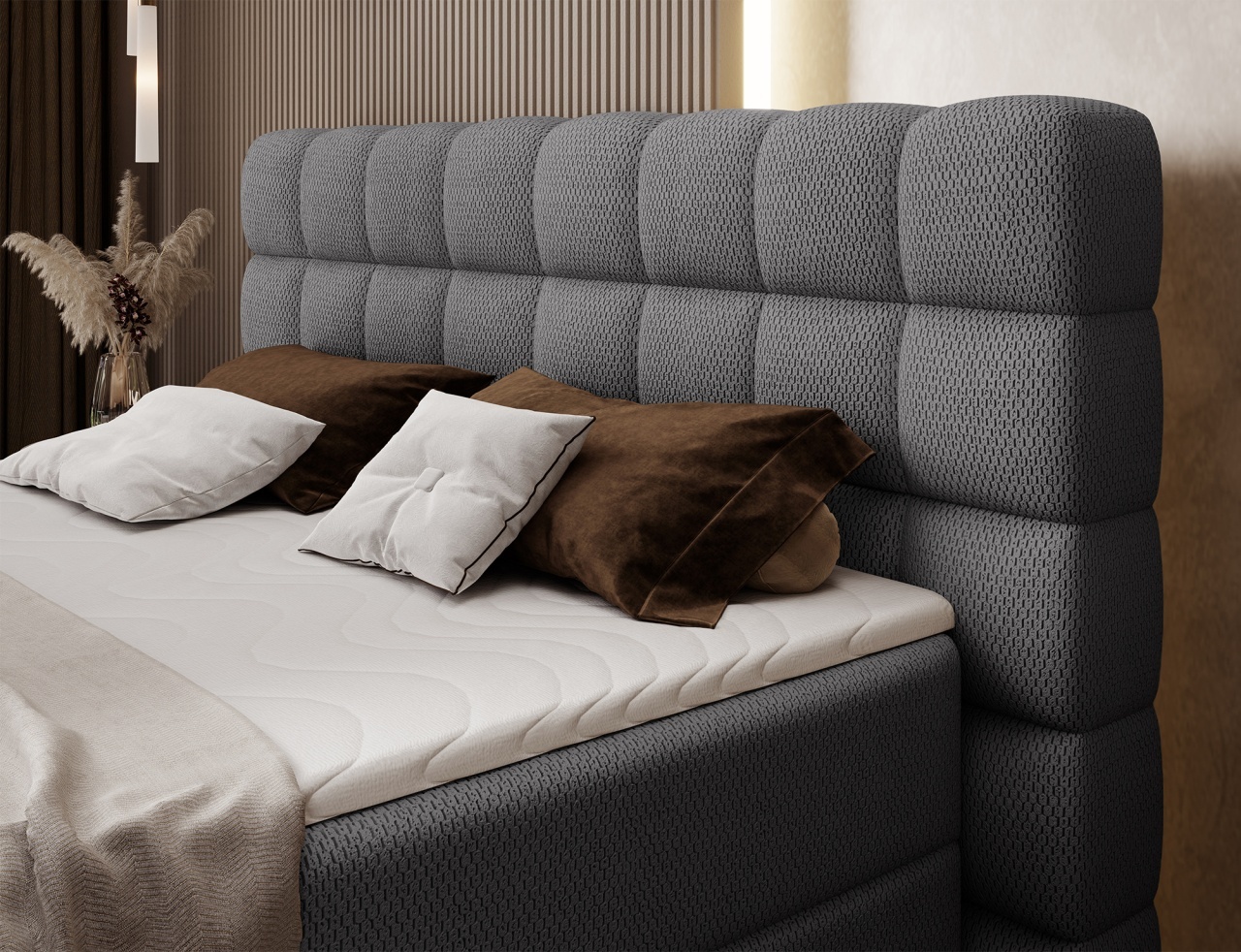 Pat boxspring Camma 180x200 cm Royal 20