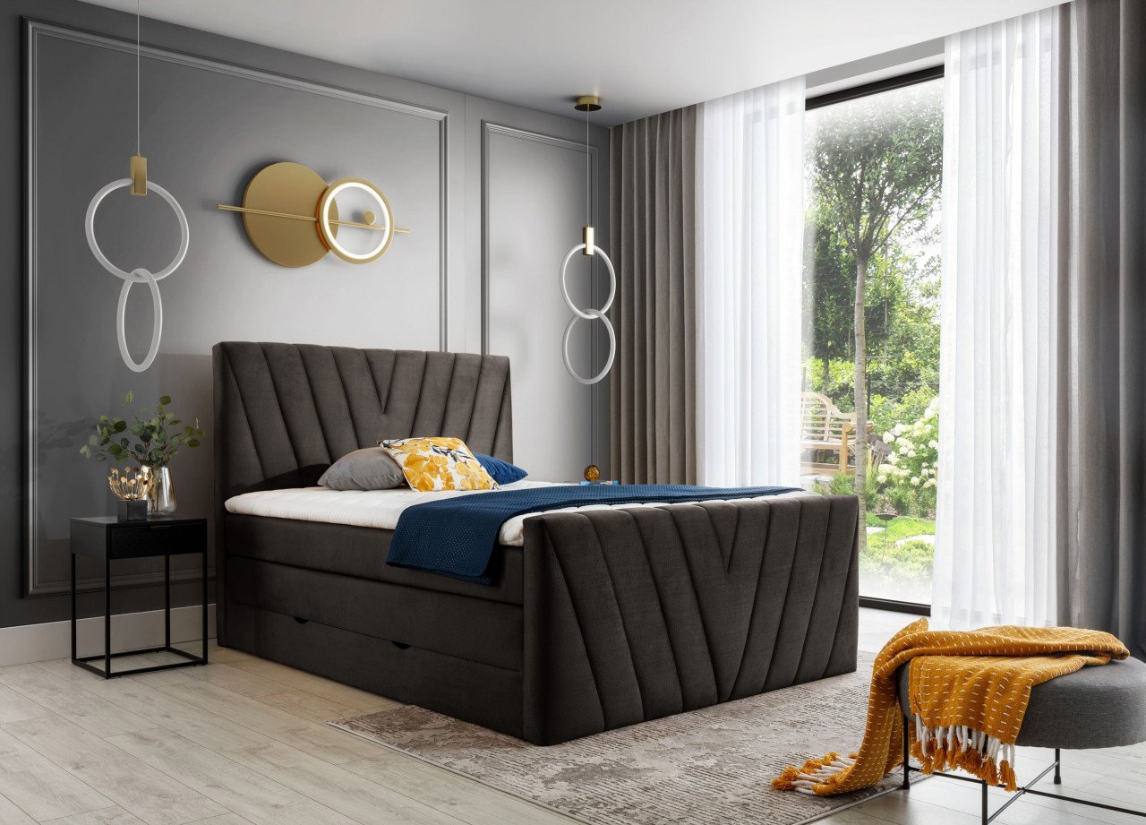 Pat boxspring Candice 140x200 cm Nube 22