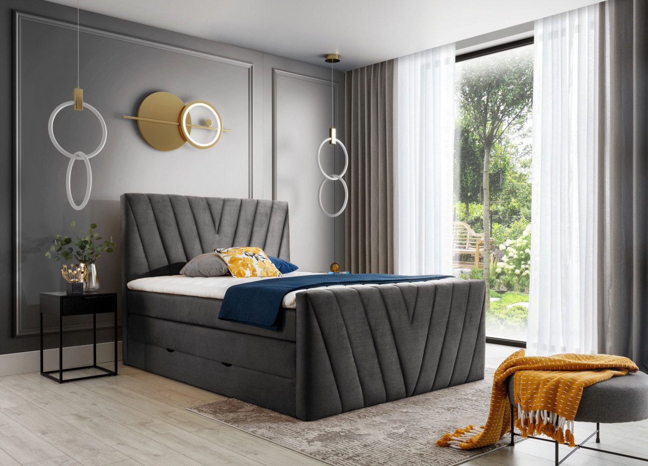 Pat boxspring Candice 140x200 cm Nube 5