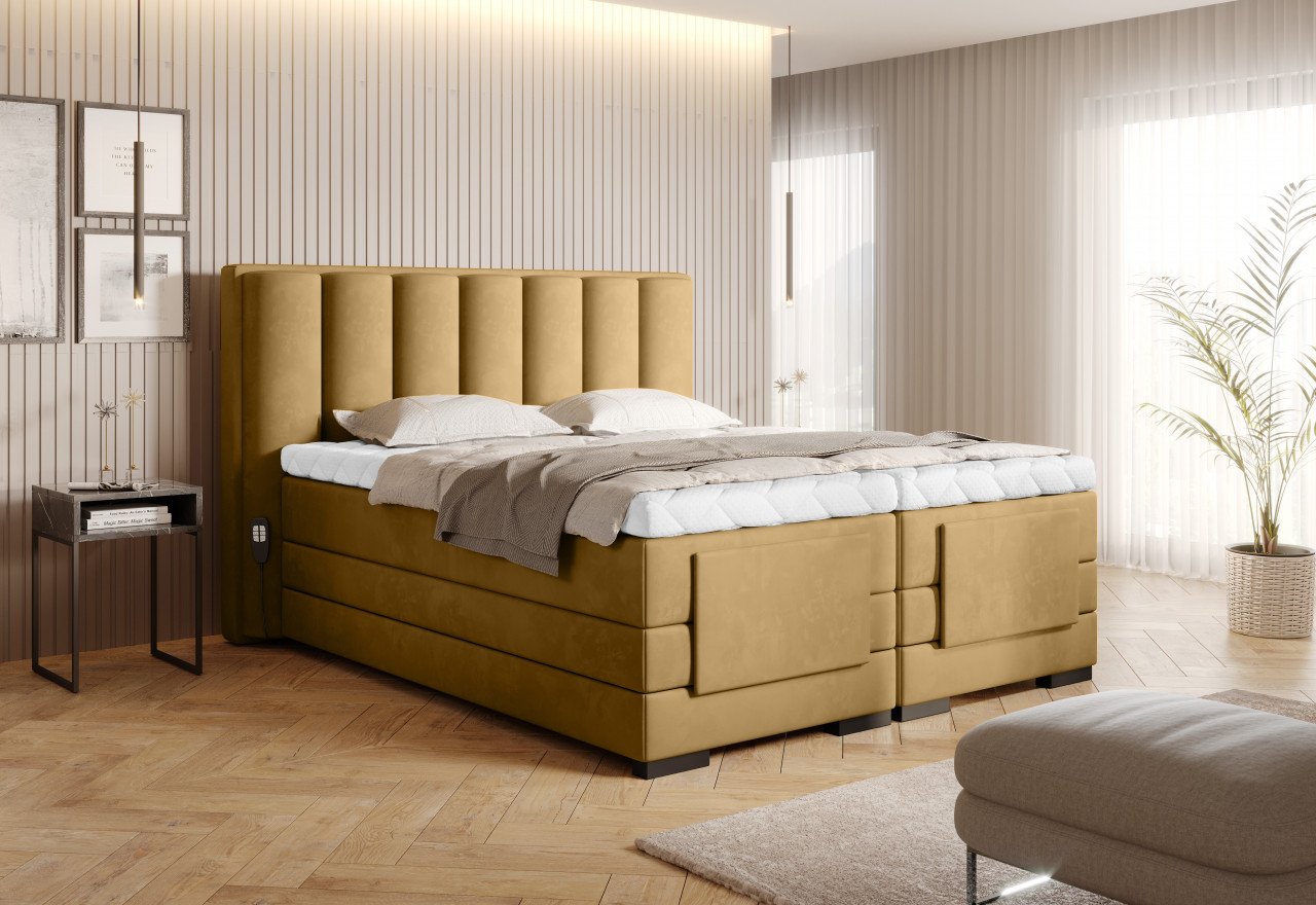 Pat boxspring Veros 140x200 cm Nube 45