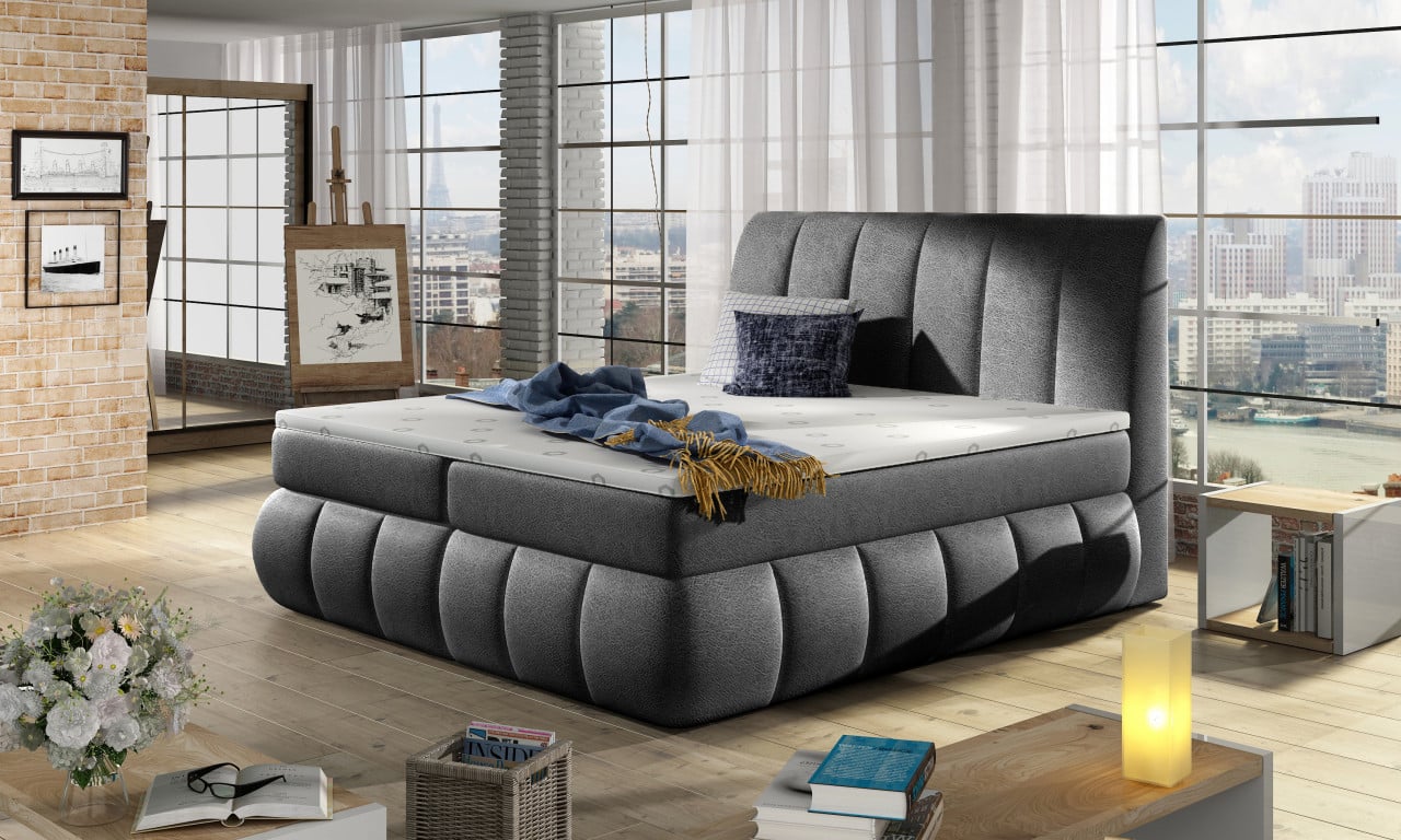 Pat boxspring Vincenzo 140x200 cm Dora 96