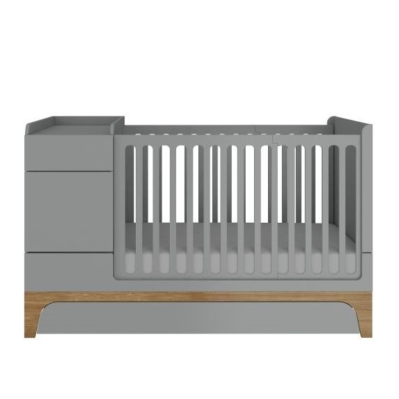 Patut pentru copii multifunctional UP! gri 70×120 cm - 2 | YEO